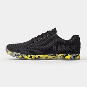 No Bull Radial Outwork Trainer Sneakers in Black/Yellow Size 6.5 Women, 7 Men